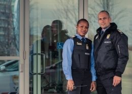 Wincon security guards protecting commercial or condo building