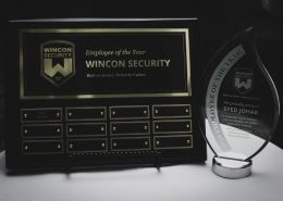 Wincon Security Employee of the Year awards